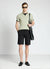 Plain-colour polo T-shirt