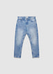 Solid colour crop jeans - 40 EU