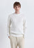 Pullover mit einfarbigem englischem Rippenmuster