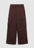 Cargo trousers with turn-ups