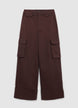 Cargo trousers with turn-ups - M