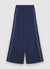 Pantaloni palazzo con bottoni laterali