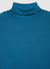 Einfarbiger Rollkragenpullover