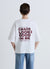 Oversized T-shirt with writing