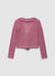Cardigan con volant