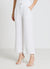 Solid colour wide leg trousers with an elasticated waistband