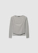 T-shirt doublée avec top - XL