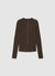 T-shirt a costine con bottoni