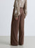 Palazzo-Hose mit asymmetrischer Leiste