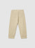 Pantaloni jogger barrel a tinta unita