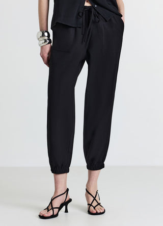 Solid-coloured jogger