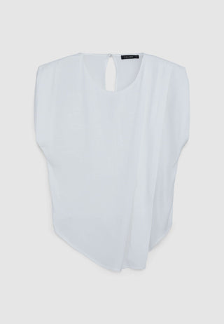 Pleated blouse