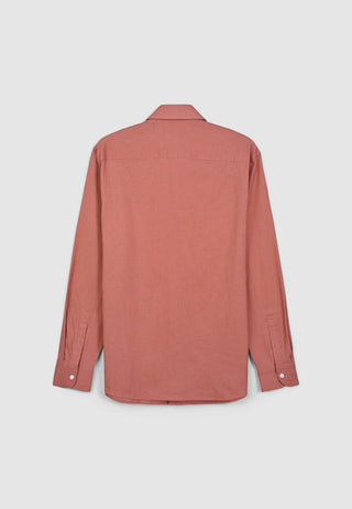 Camicia classica misto lino