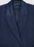 Double-breasted jacket with satin-like lapels