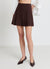 Shorts vita alta con pinces