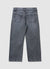 Wide leg jeans with rhinestones