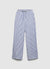 Crinkle striped jogger trousers