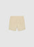 Plain-colour swim shorts with a drawstring