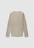 Solid colour waffle fabric crew neck T-shirt