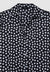 Camicia simil satin a pois
