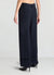 Pinstriped palazzo trousers with cuff
