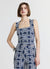 Fancy square neckline top