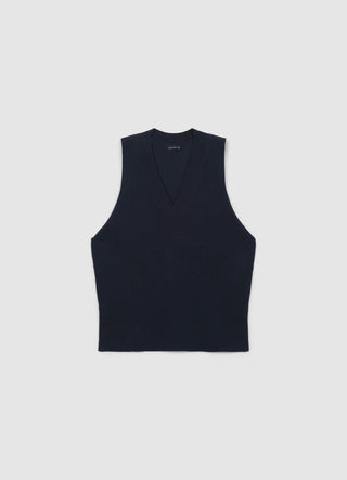 Gilet con scollo a V
