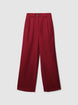 Palazzo trousers with pleats - XS