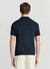 T-shirt con colletto a polo e scollo a V