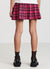 Checked skirt