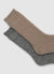 Pack of 2 mélange ribbed socks
