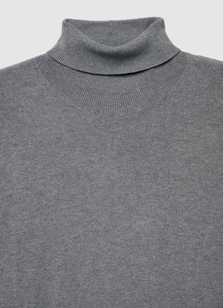 Einfarbiger Rollkragenpullover