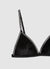 Reggiseno triangolo ciniglia con strass