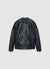 Giacca biker effetto pelle slim con zip