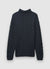 Rollkragenpullover mit Zopfmuster