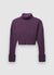 High-neck jumper