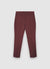 Zigarettenhose aus Baumwoll-Satin
