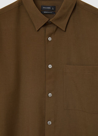 Solid-coloured shirt