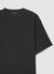 T-shirt relaxed goffrata a tinta unita