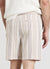 Jogger corto a righe
