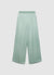 Solid colour faux satin trousers