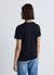 T-shirt avec fleurs appliquées