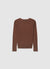 Pull à col rond uni