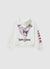 Hoodie with zip and Kuromi print