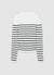 Round neck striped jumper