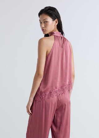 Top all'americana con bordo in pizzo