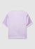 T-shirt simil satin a tinta unita