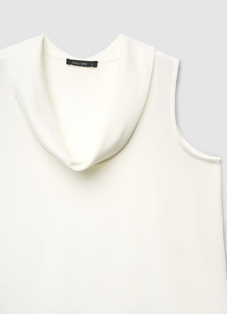 Top with cowl neck