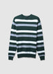 Gestreifter Pullover - S