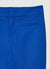 Cropped flare trousers in satin leather
